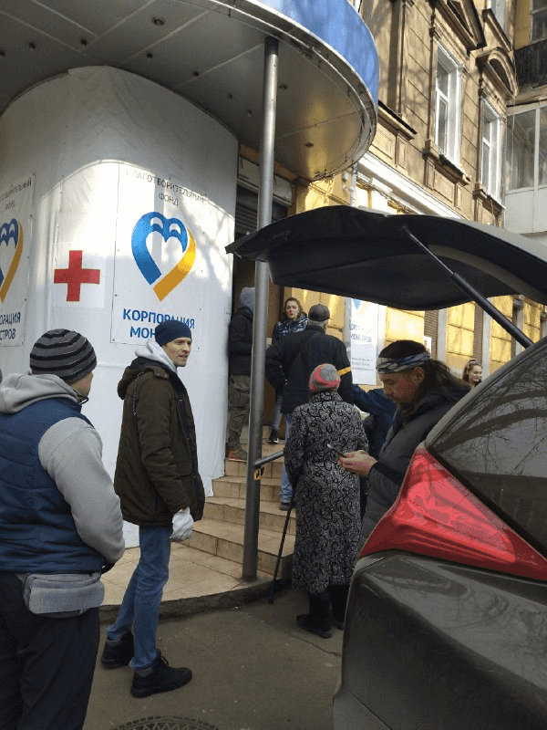 Notre transport est arrivé à Odessa.  - Image en vedette